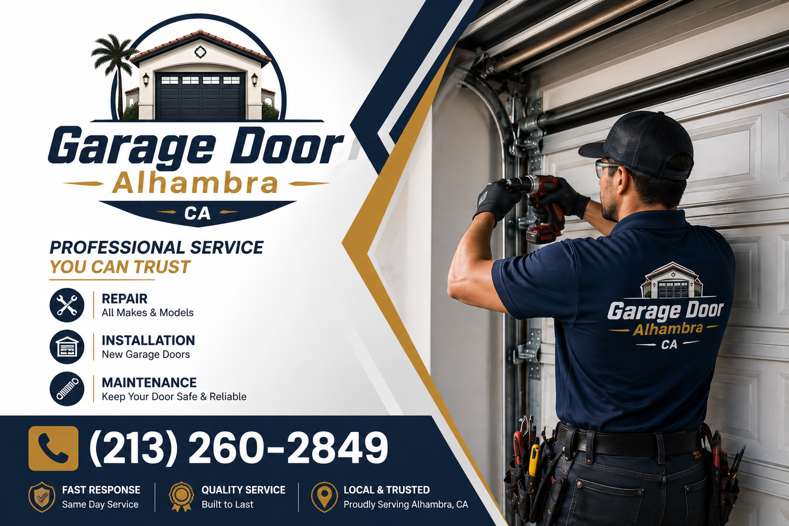 Affordable Garage Door Alhambra CA | Repair & Install